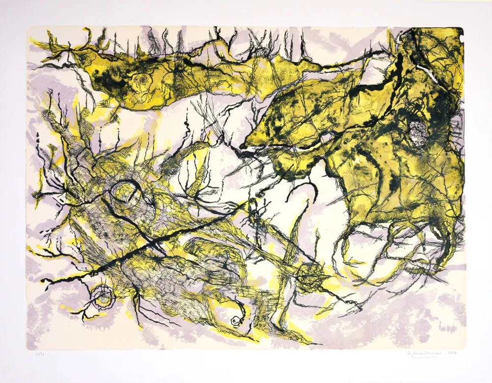 石版画 Henriquez - Sans titre