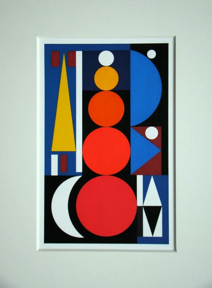 丝网印刷 Herbin - Composition, 1949
