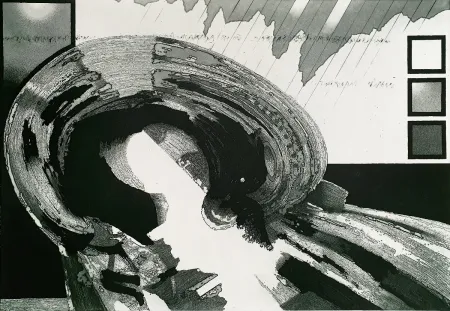 蚀刻飞尘法 Heuer - Porträt (Portrait)