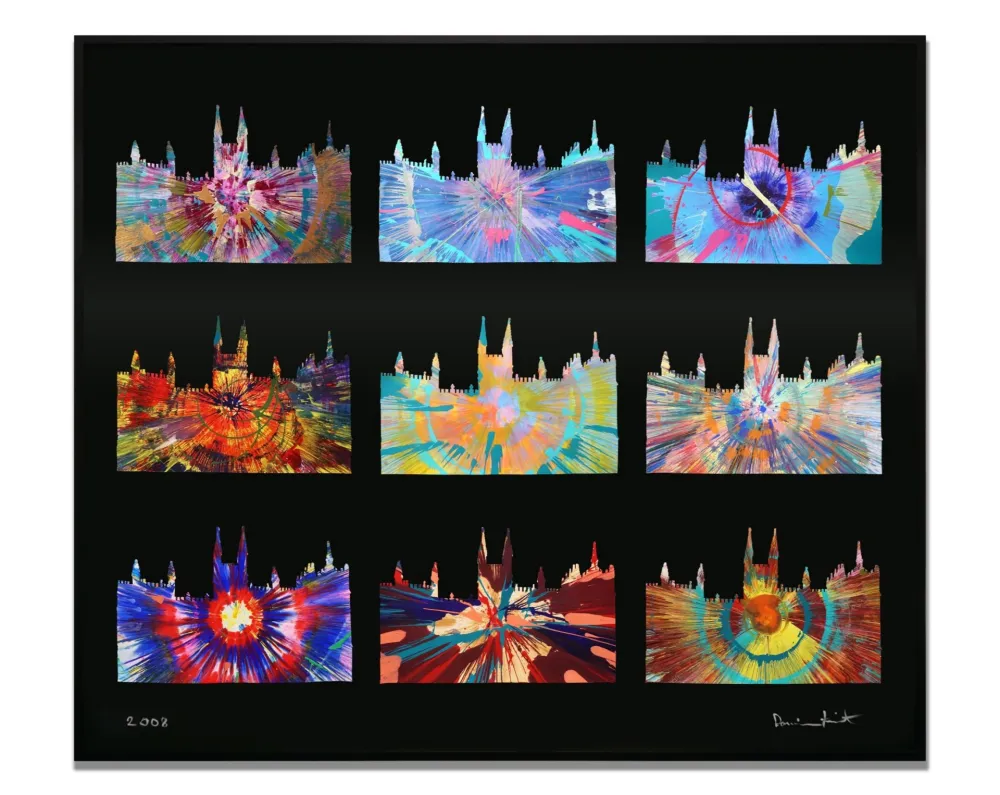 丝网印刷 Hirst - Toddington Spins for Contemporary Art Society, 2008