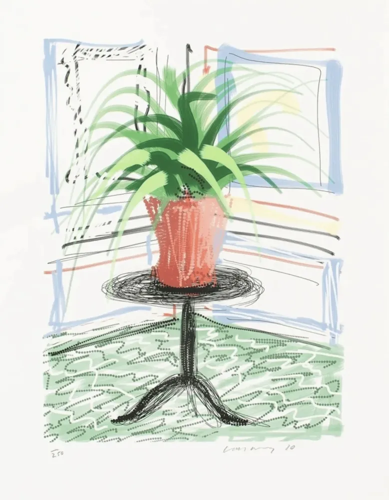复数作品 Hockney - IPad Drawing Untitled #468