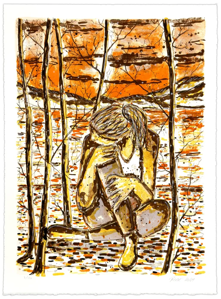 石版画 Holm - Sans titre 3