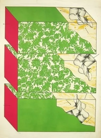 石版画 Ikeda - Sky garden