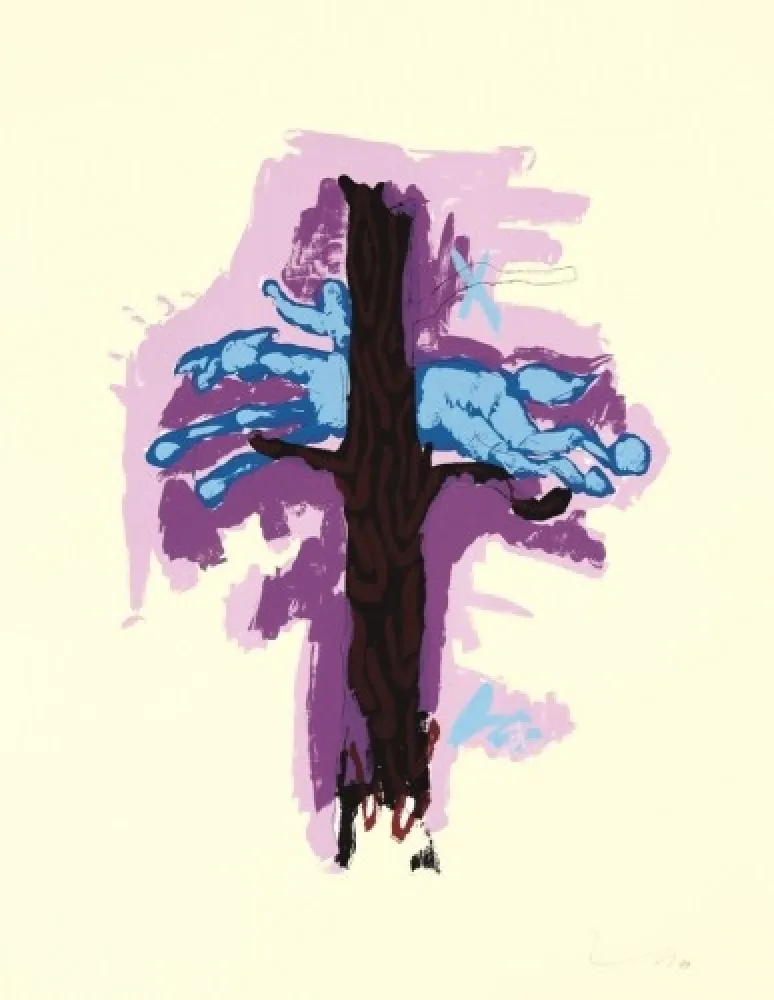 复数作品 Immendorff - AT-Aquarell