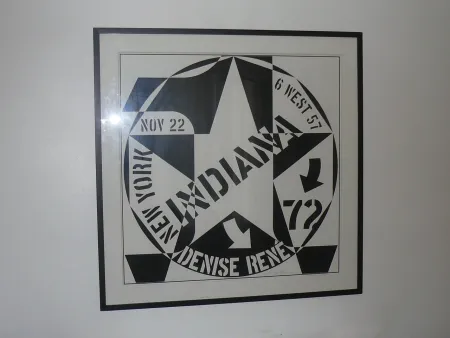 石版画 Indiana - Denise René - NY