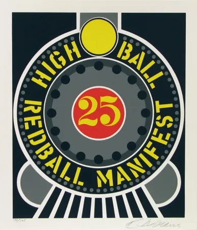 丝网印刷 Indiana - High Ball Red Ball Manifest 25