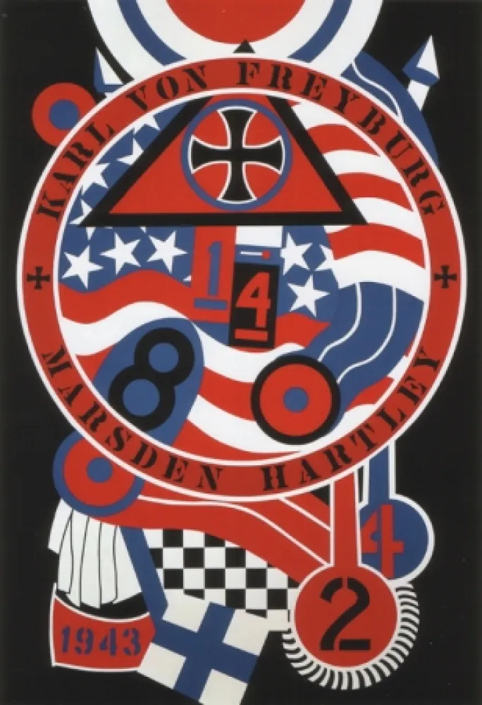 丝网印刷 Indiana - KVF II, from The Hartley Elegies