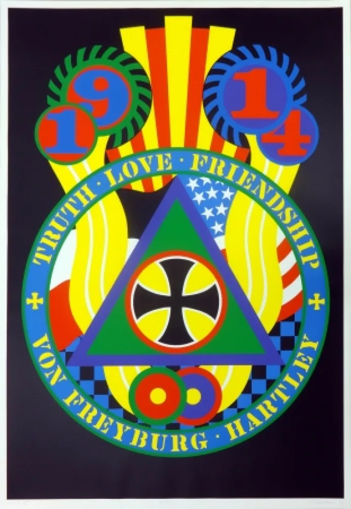 丝网印刷 Indiana - The Hartley Elegies: Berlin Series, KvF V, 1990