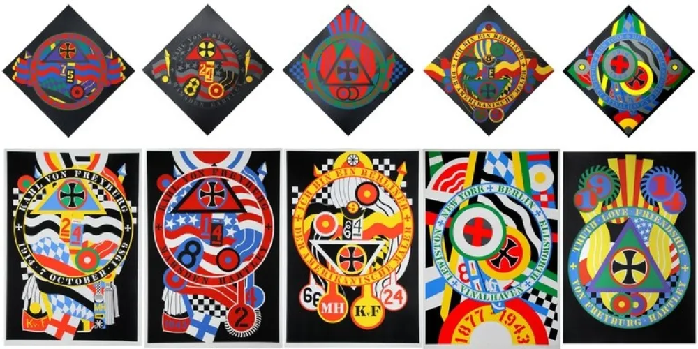 丝网印刷 Indiana - The Hartley Elegies: The Berlin Series - KvF I - X