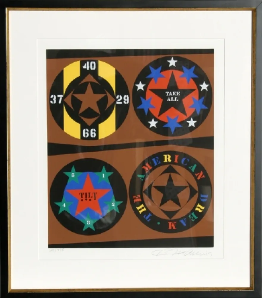 丝网印刷 Indiana - Tilt from the American Dream Portfolio