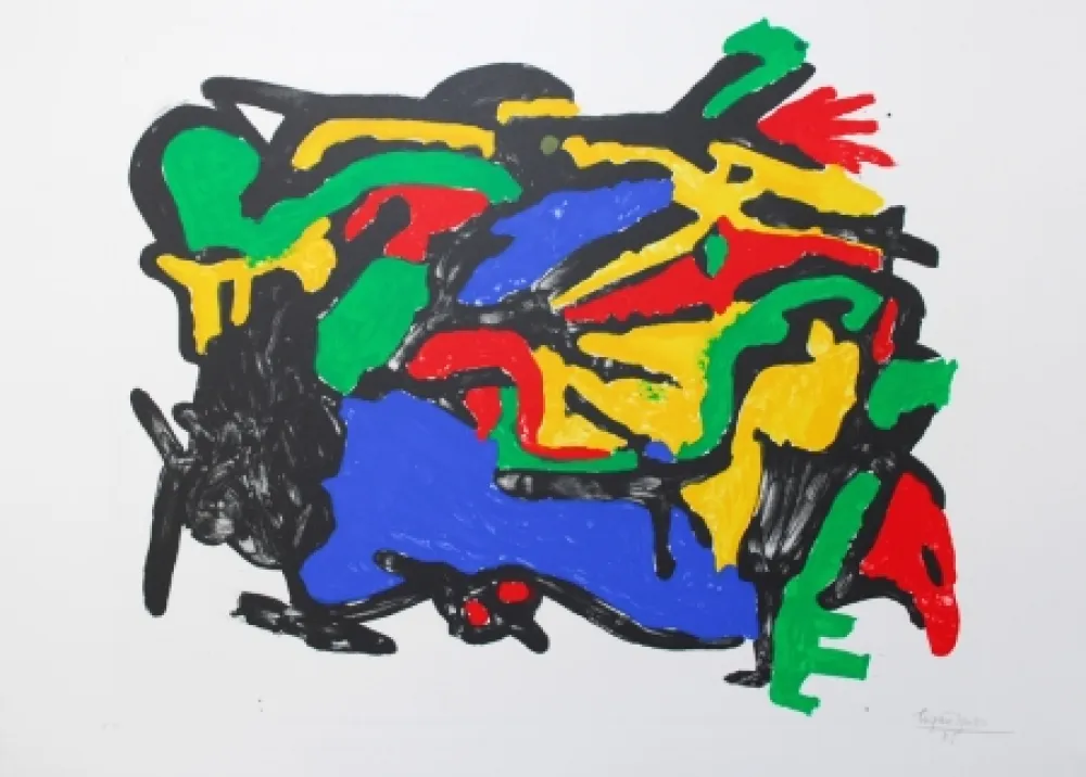 石版画 Ionesco - ALEXANDRE