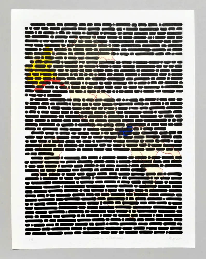 丝网印刷 Isgro - Colore italiano