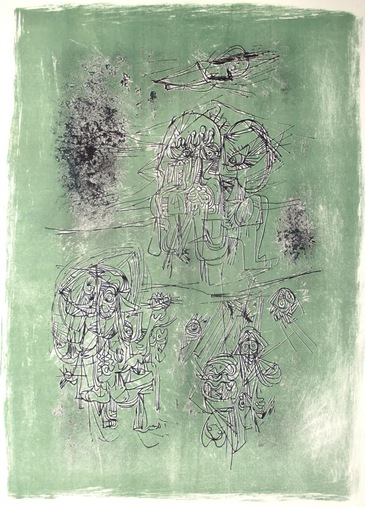 石版画 Jorn - Die Ars Mappe