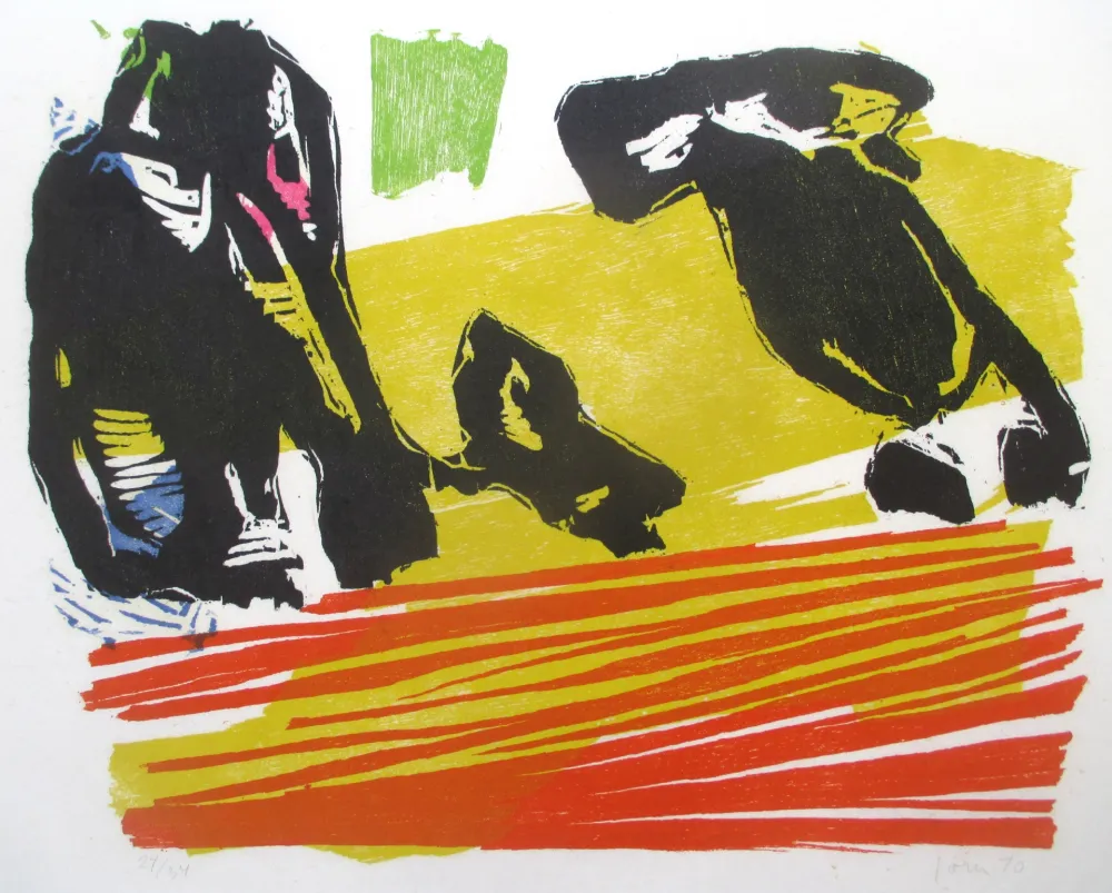 木刻 Jorn - Ursprung der Familie