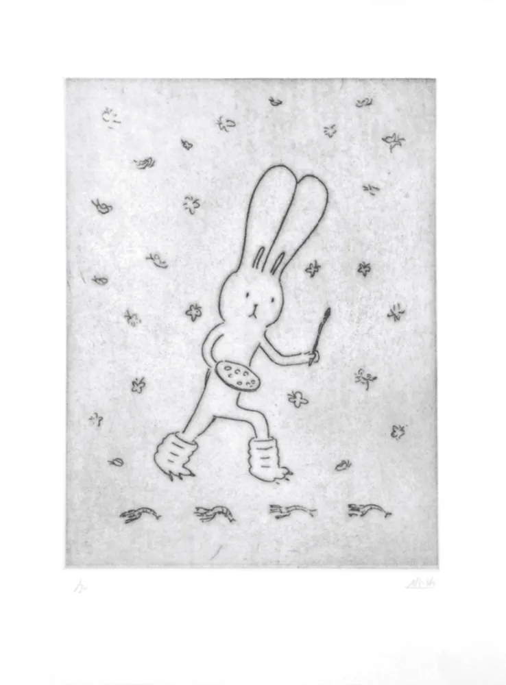 版画 Kaga - Usacchi 2