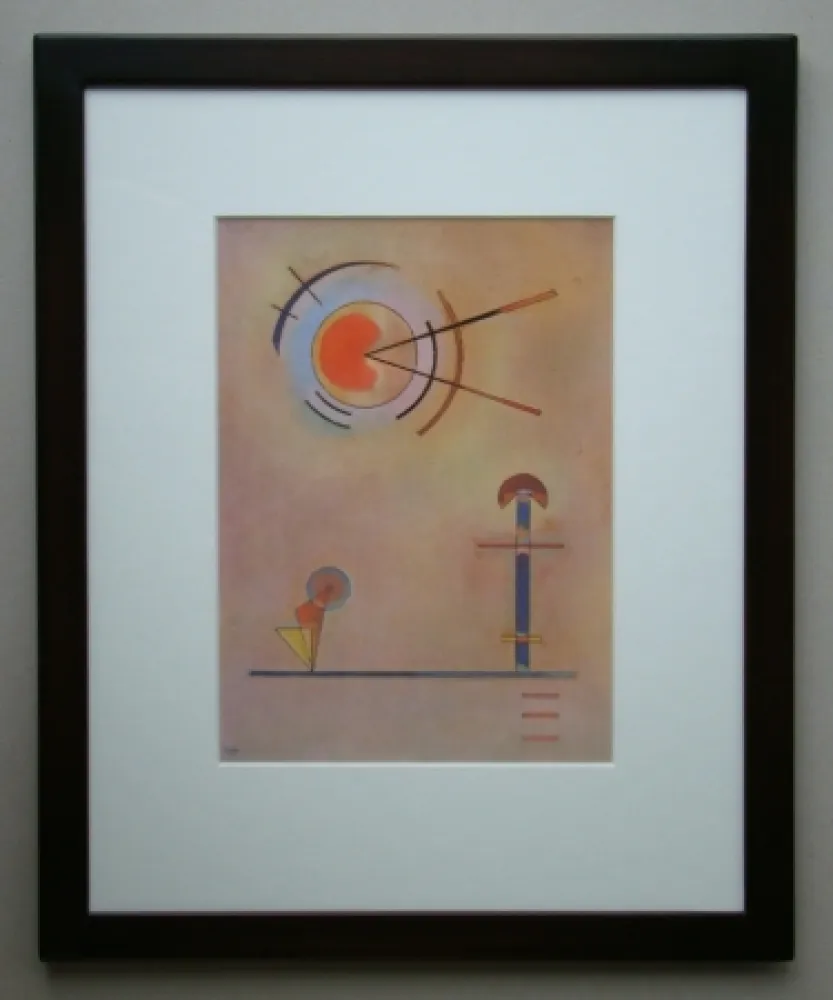 胶版印刷 Kandinsky - Composition, période Bauhaus de Dessau 1927-1933