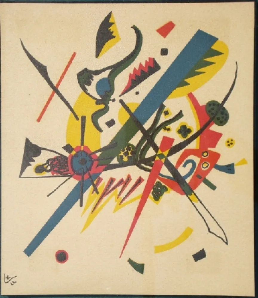 石版画 Kandinsky - Kleine Welten I