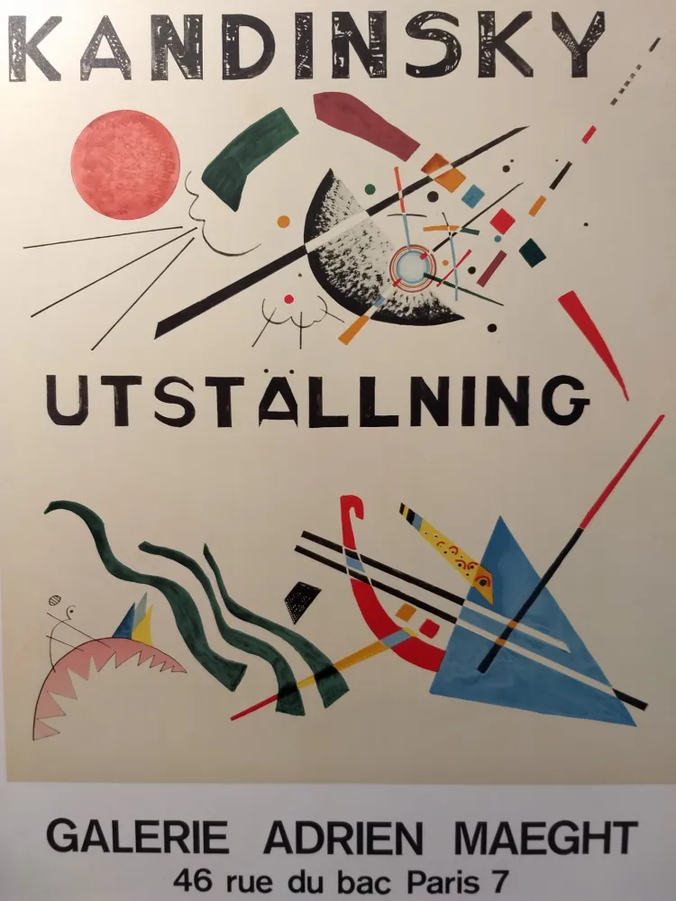 海报 Kandinsky - Utstallning