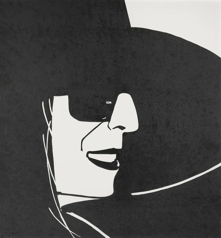 丝网印刷 Katz - Ada with Black Hat