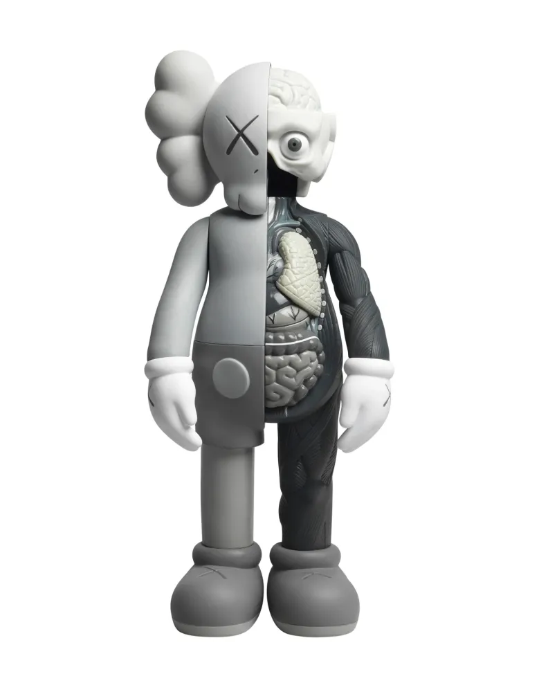 复数作品 Kaws - Four foot - grey dissected