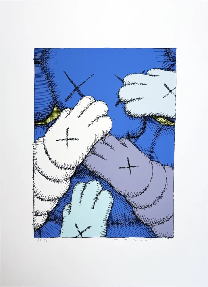 丝网印刷 Kaws - Urge (6)