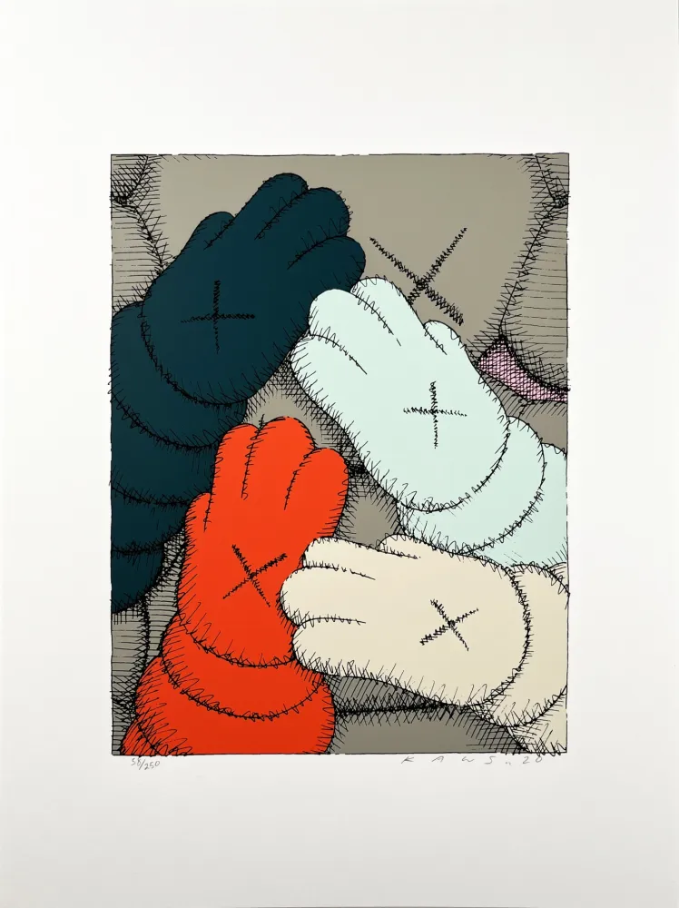 丝网印刷 Kaws - Urge (7)