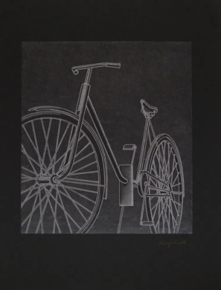 蚀刻飞尘法 Klapheck - Sans titre