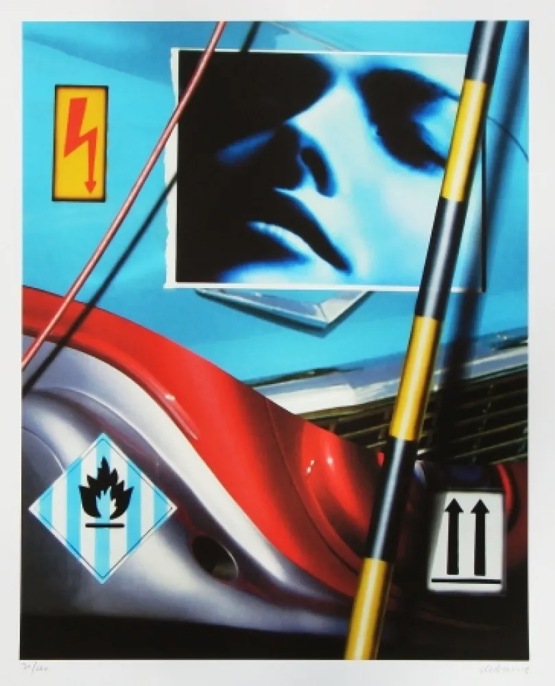 丝网印刷 Klasen - Cars and Girls