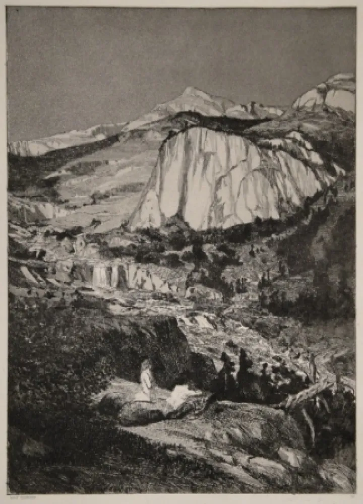 蚀刻飞尘法 Klinger - Mondnacht