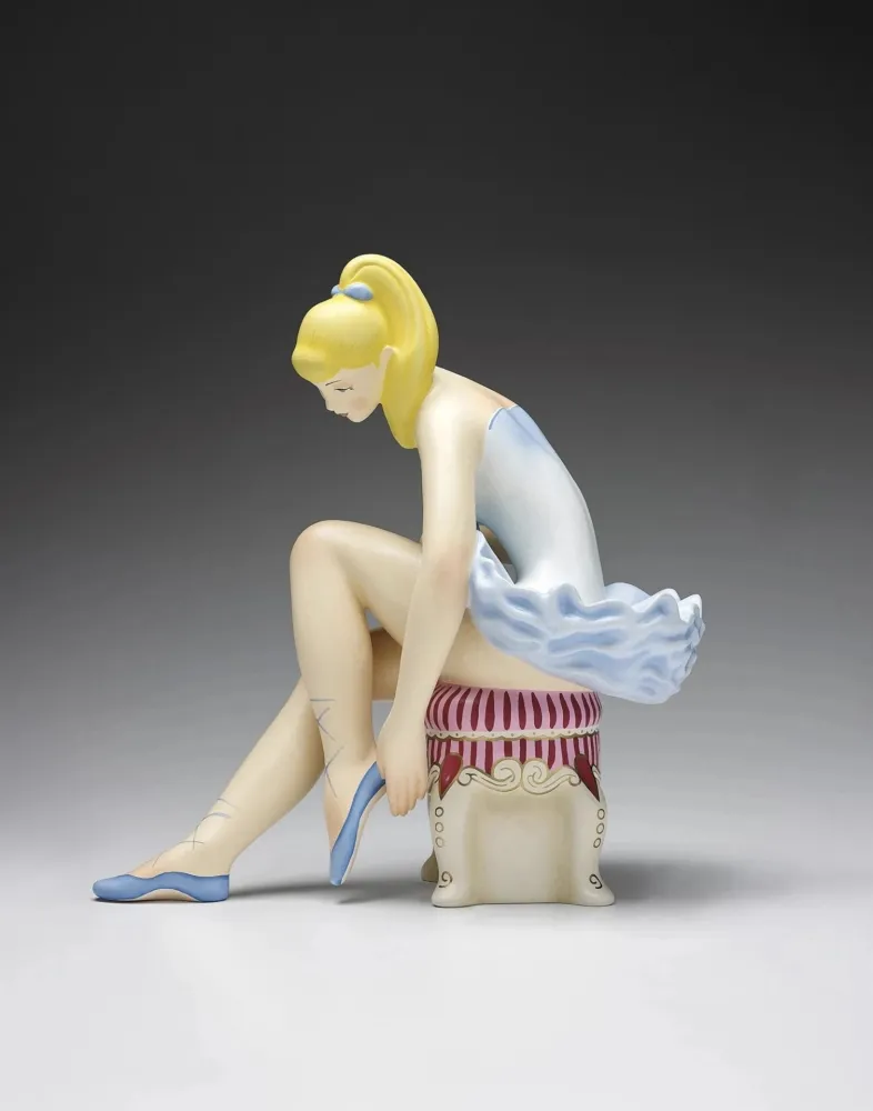 复数作品 Koons - Seated Ballerina