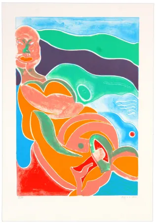 石版画 Krøjer - Sans titre