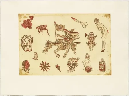 蚀刻版画 Lakra (Dr.) - Mod. 10