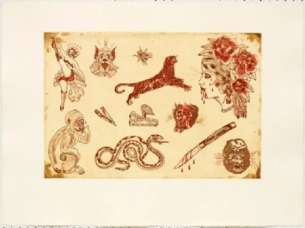 蚀刻版画 Lakra (Dr.) - Mod. 5