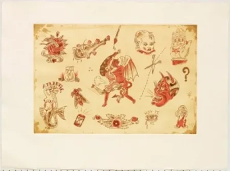 蚀刻版画 Lakra (Dr.) - Mod. 9