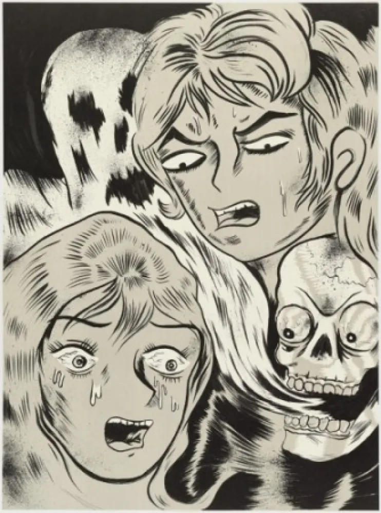 石版画 Lakra (Dr.) - Sans titre 4