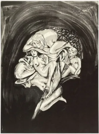 蚀刻版画 Lakra (Dr.) - Sans titre 5