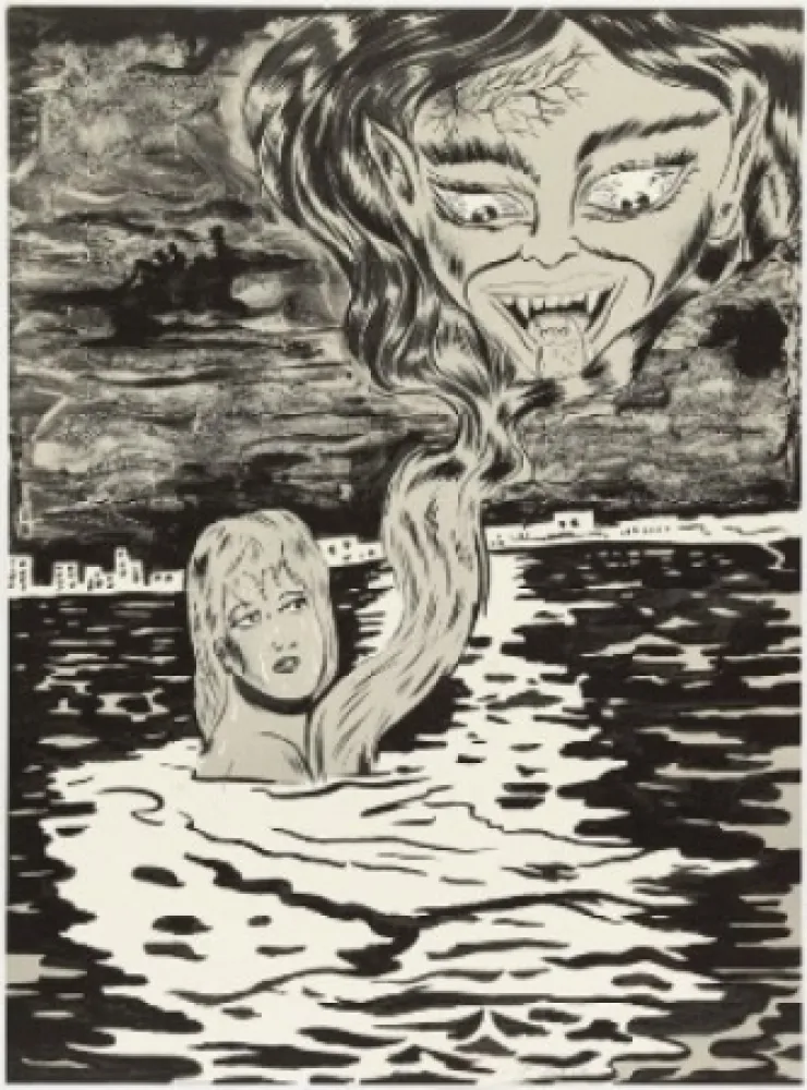 石版画 Lakra (Dr.) - Sans titre 7