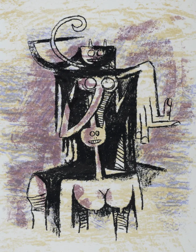 石版画 Lam - Canaïma, 1974