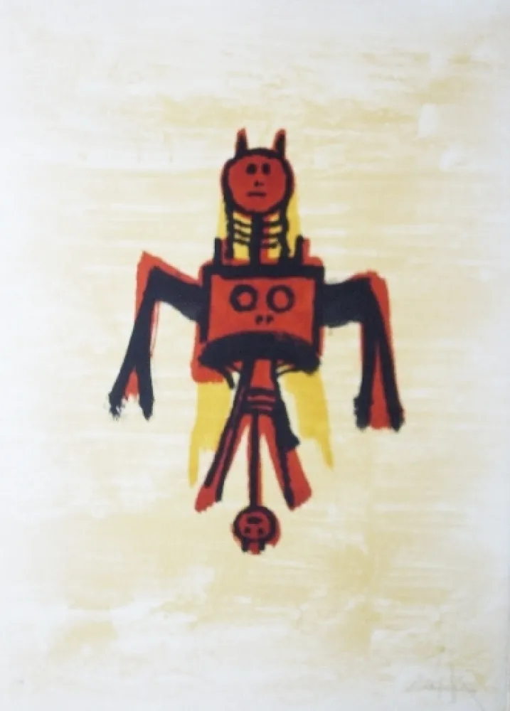 石版画 Lam - El ultimo viaje del buque fantasma - 11