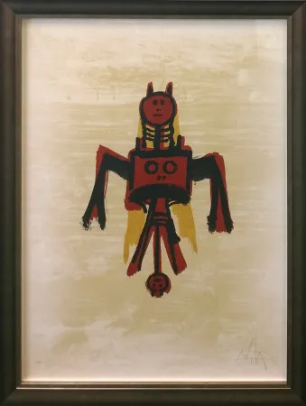 石版画 Lam - EL ULTIMO VIAJE DEL BUQUE FANTASMA