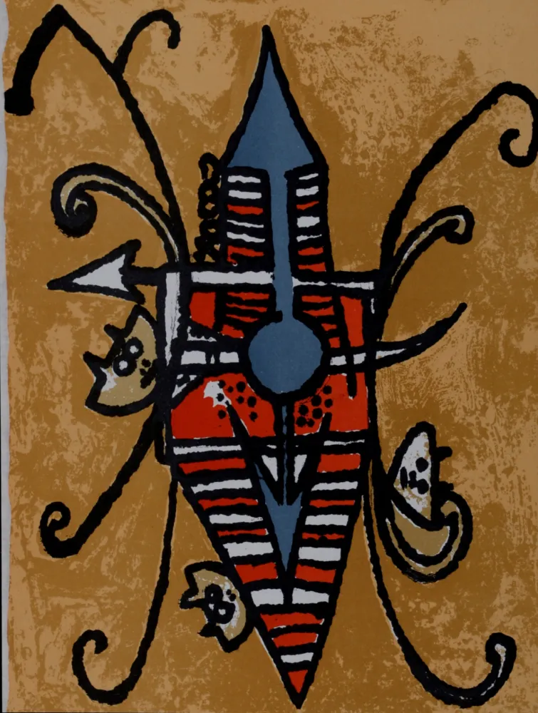 石版画 Lam - Oiseau du Possible, 1979