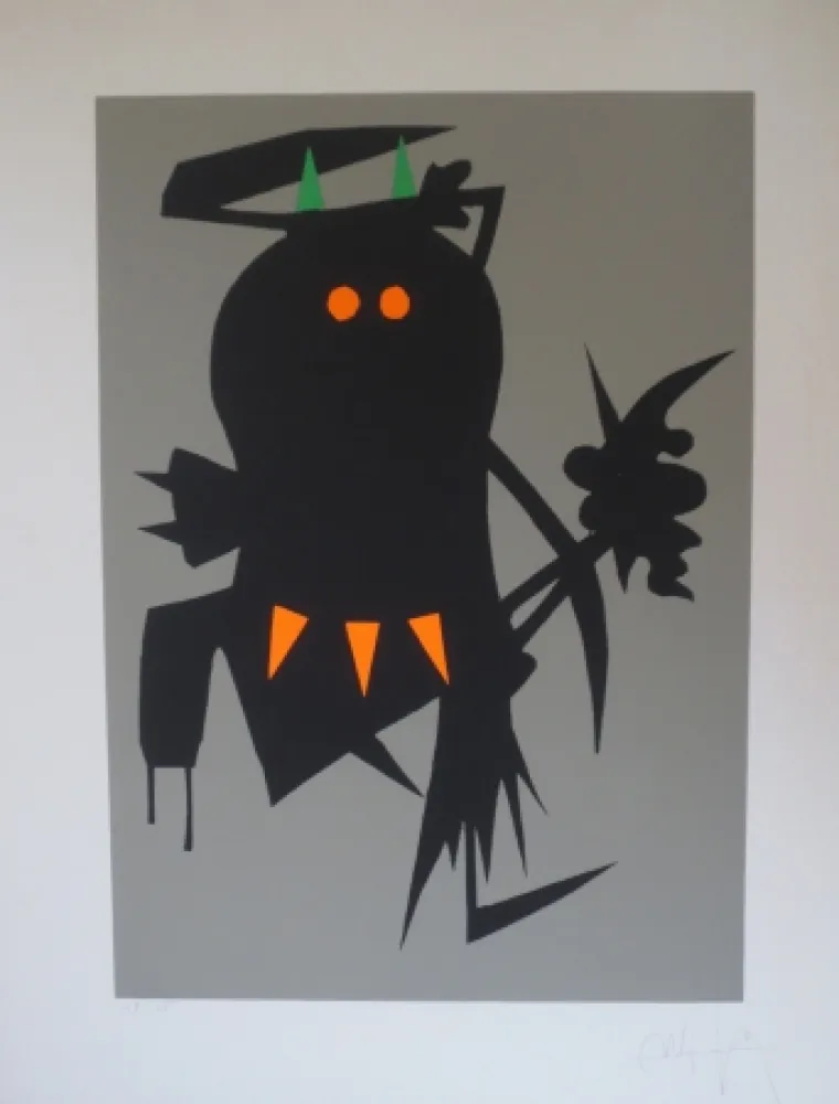 丝网印刷 Lam - Sans titre