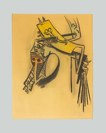 石版画 Lam - Senza titolo