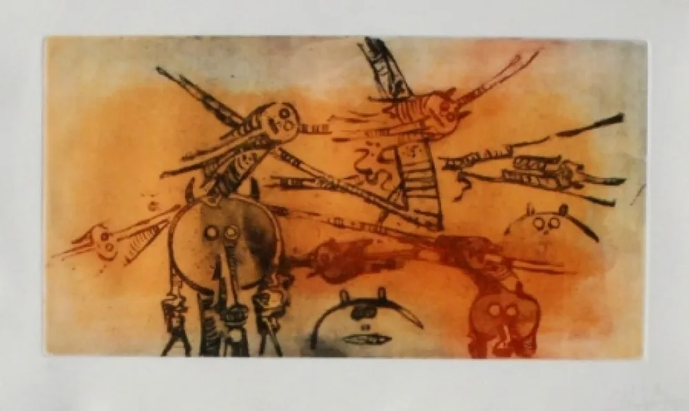 蚀刻飞尘法 Lam - Senza titolo