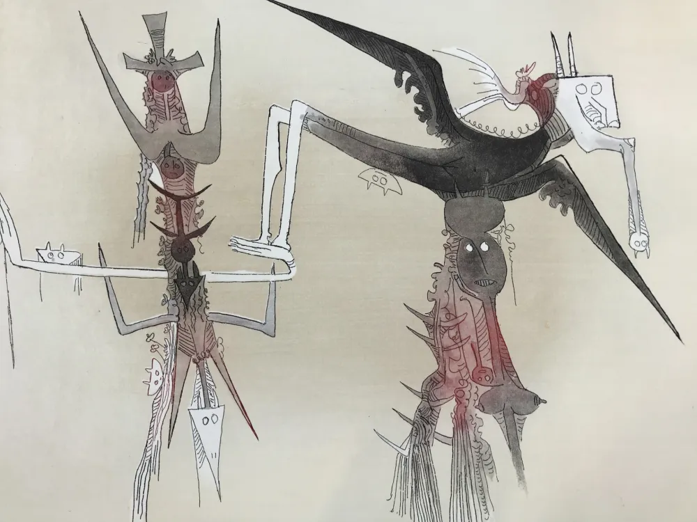 飞尘腐蚀法 Lam - Untitled 