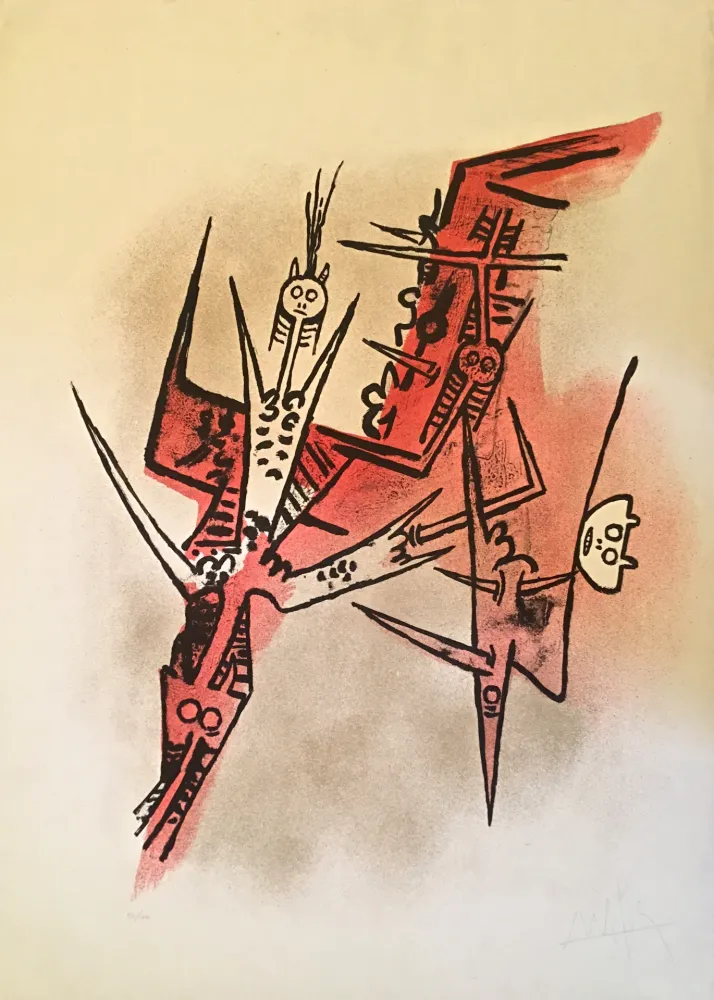 石版画 Lam - Untitled