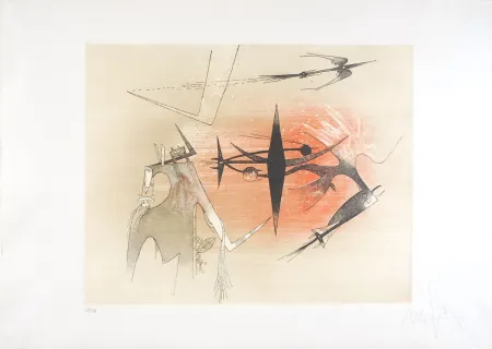 蚀刻版画 Lam - Visible invisible - plate IV