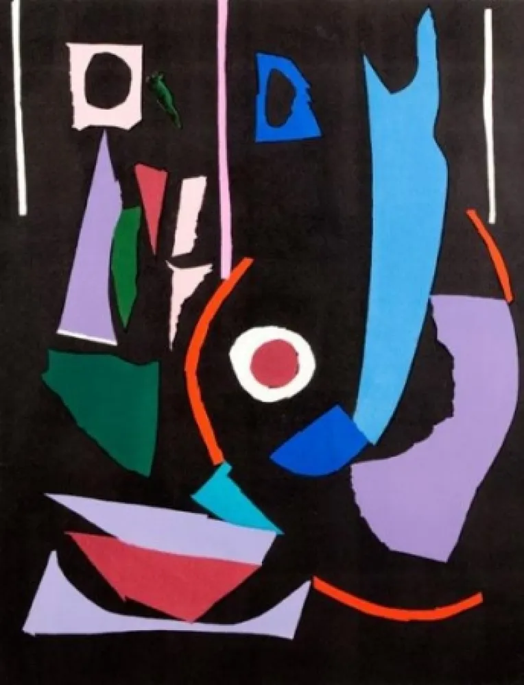 石版画 Lanskoy - Composition