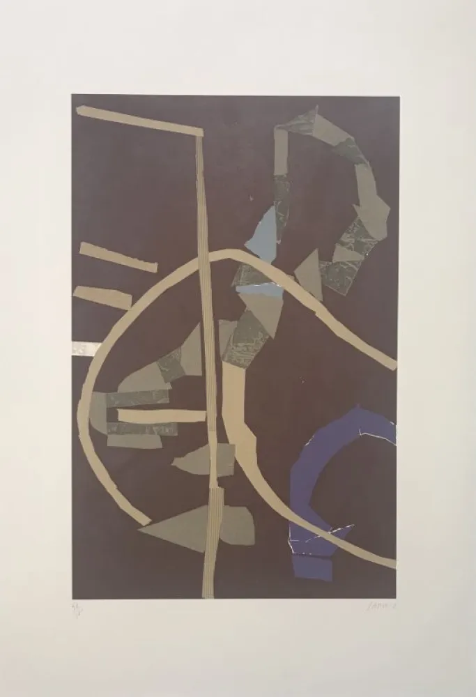 石版画 Lanskoy - Journal d'un fou 