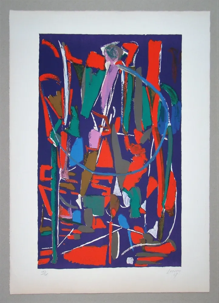 石版画 Lanskoy - Sans titre